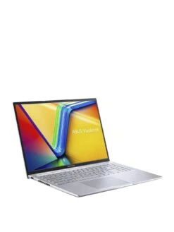 Asus Vivobook 16 Laptop - 16in FHD, Intel Core I7, 16GB RAM, 512GB SSD, with Optional Microsoft 365 Family (12 Months) - Silver