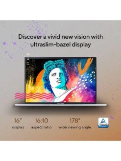 Asus Vivobook 16X Laptop - 16in FHD+, AMD Ryzen 7, 16GB RAM, 512GB SSD, With Optional Microsoft 365 Family (1 Year) - Silver -NARA Computer Shop VGJSC SQ5 0000000035 SILVER SLd1