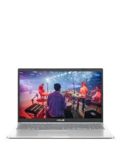 Asus VivoBook X515 Laptop - 15.6in FHD, Intel Core I7, 8GB RAM, 512GB SSD, With Optional Microsoft 365 Family (1 Year) - Silver