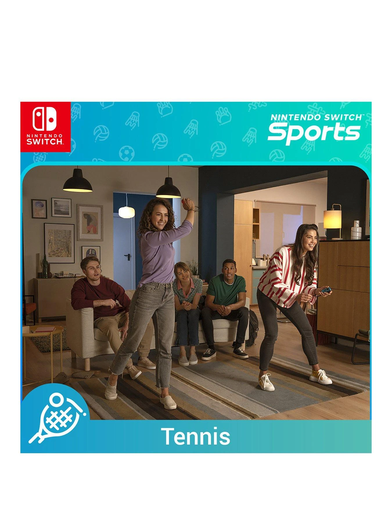 Nintendo Switch Neon Console With Sports & Ring Fit Adventure 4 Nintendo Switch Neon Console With Sports & Ring Fit Adventure - Image 2