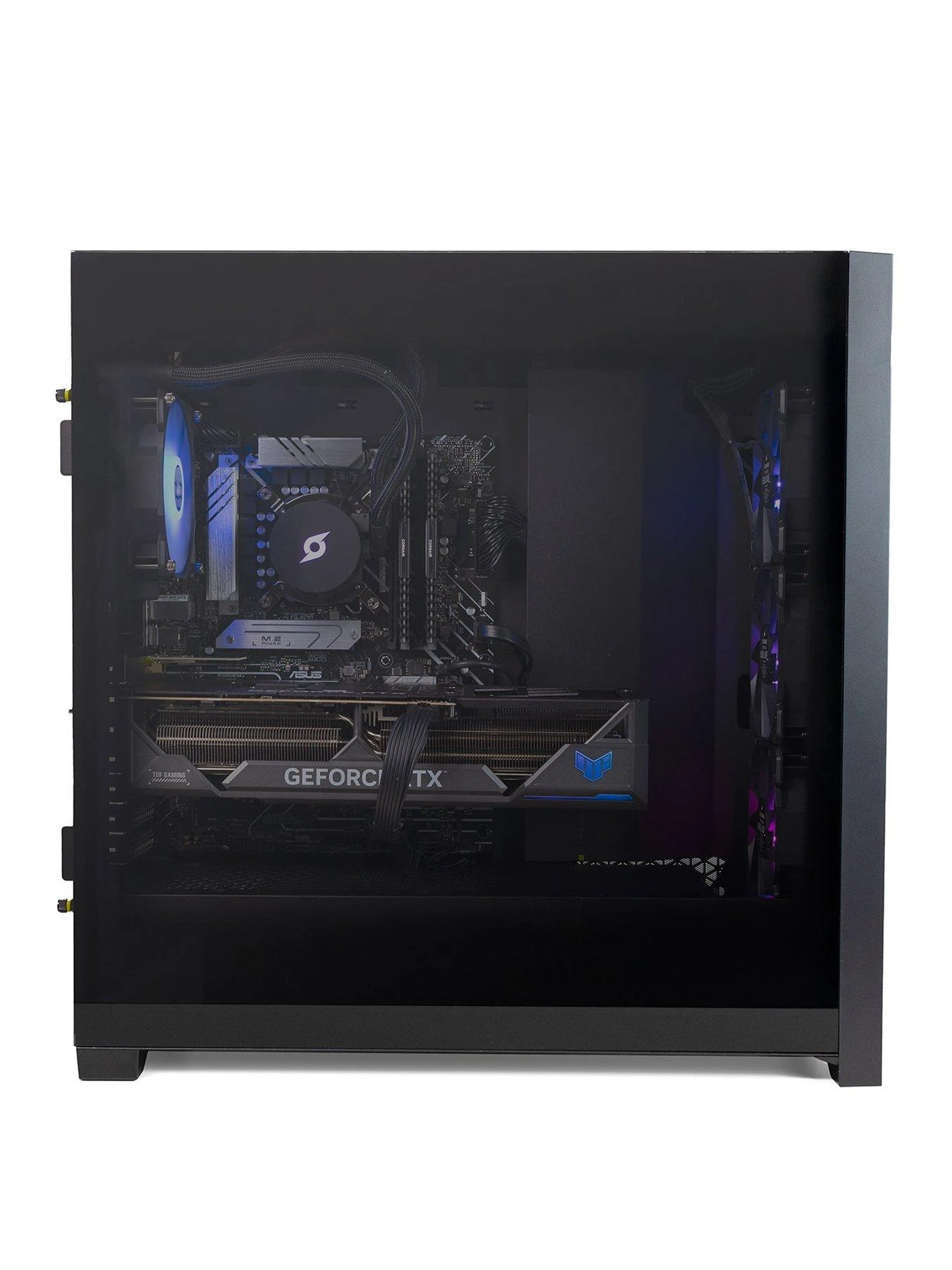 Stormforce Crystal Gaming Desktop PC - NVIDIA RTX 4070 Ti, Intel Core I7-12700F, 16GB RAM, 1TB SSD 4 Stormforce Crystal Gaming Desktop PC - NVIDIA RTX 4070 Ti, Intel Core I7-12700F, 16GB RAM, 1TB SSD - Image 2