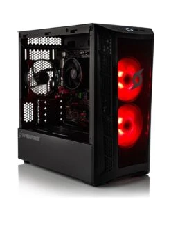 Stormforce Onyx PC Gaming Bundle - AMD Ryzen 5 4600G, 16GB RAM, 1TB SSD - With 23.8in Monitor, Keyboard & Mouse -NARA Computer Shop VGY5C SQ2 0000000004 BLACK SLb