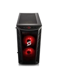 Stormforce Onyx PC Gaming Bundle - AMD Ryzen 5 4600G, 16GB RAM, 1TB SSD - With 23.8in Monitor, Keyboard & Mouse -NARA Computer Shop VGY5C SQ5 0000000004 BLACK SLd1