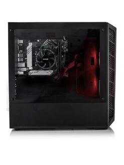 Stormforce Onyx PC Gaming Desktop - Radeon RX 6400, AMD Ryzen 5, 8GB RAM, 240GB SSD -NARA Computer Shop VGY5E SQ3 0000000004 BLACK SLa