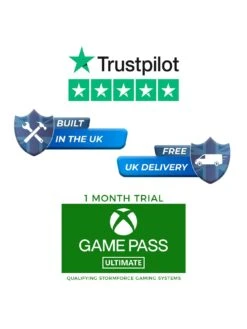 Stormforce Onyx PC Gaming Desktop - Radeon RX 6400, AMD Ryzen 5, 8GB RAM, 240GB SSD -NARA Computer Shop VGY5E SQ6 0000000004 BLACK SLd2