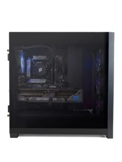 Stormforce Crystal PC Gaming Desktop - RTX 4080, Intel Core I7, 16GB RAM, 1TB SSD -NARA Computer Shop VGY5F SQ2 0000000004 BLACK SLb