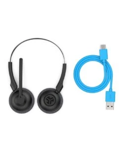 JLab Go Pop Work Wireless Headphones -NARA Computer Shop VH4HB SQ5 0000000004 BLACK SLd1