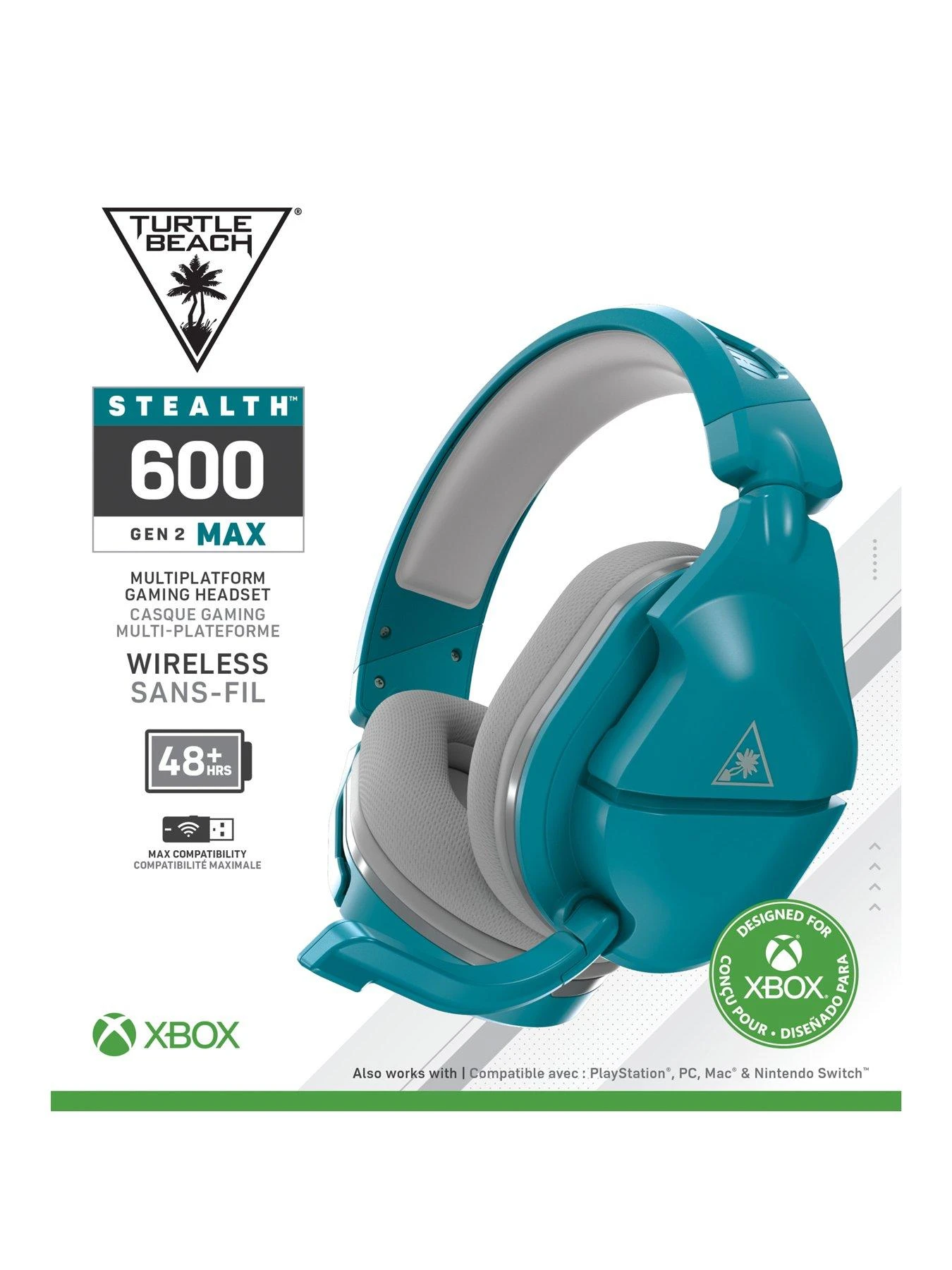 Turtle Beach STEALTH 600 GEN 2 MAX FOR XBOX Teal 9 Turtle Beach STEALTH 600 GEN 2 MAX FOR XBOX Teal - Image 7