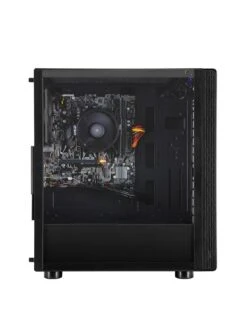 PCSpecialist Fusion A3G PC Gaming Desktop - AMD Ryzen 3, 8GB RAM, 512GB SSD - Black -NARA Computer Shop VH8FB SQ2 0000000004 BLACK SLb