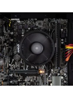 PCSpecialist Fusion A3G PC Gaming Desktop - AMD Ryzen 3, 8GB RAM, 512GB SSD - Black -NARA Computer Shop VH8FB SQ4 0000000004 BLACK SLd
