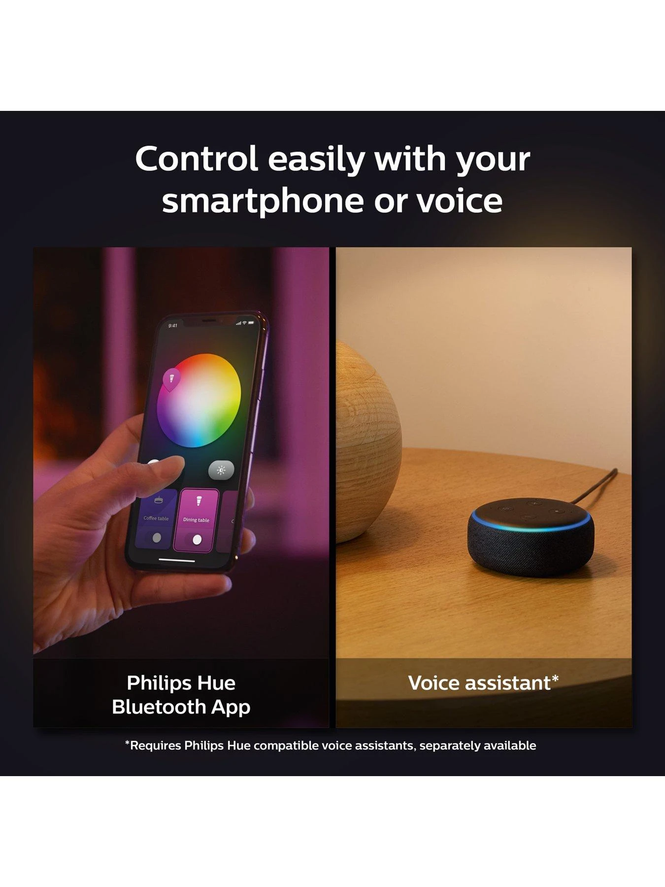 Philips Hue Xamento M Hue Ceiling Lamp White 6 Philips Hue Xamento M Hue Ceiling Lamp White - Image 4