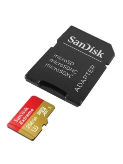 SanDisk Extreme MicroSDXC 256GB Memory Card + SD Adapter -NARA Computer Shop VHDXK SQ3 0000000099 N A SLa