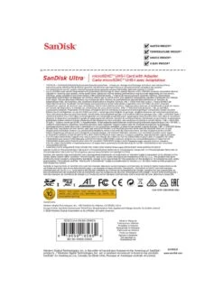 SanDisk Ultra 64GB MicroSDXC UHS-I Card For Chromebooks - With Adapter 9 SanDisk Ultra 64GB MicroSDXC UHS-I Card For Chromebooks - With Adapter -NARA Computer Shop VHDXR SQ4 0000000099 N A SLd