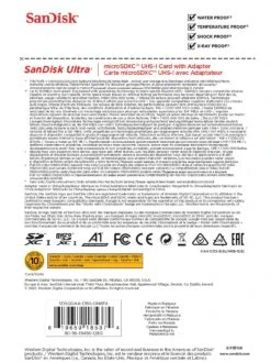 SanDisk SanDisk Ultra 128GB MicroSDXC UHS-I Card For Chromebooks - With Adapter -NARA Computer Shop VHDXS SQ4 0000000099 N A SLd