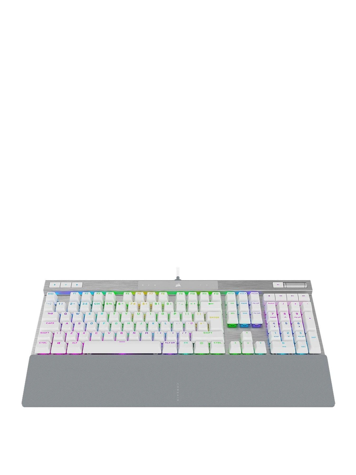 CORSAIR K70 PRO-WHT-OPX Silver-RGB 5 CORSAIR K70 PRO-WHT-OPX Silver-RGB - Image 3