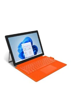 Geo GeoPad 220 2-in-1 Laptop - 12.1in QHD, Intel Pentium N5030, 4GB RAM, 128GB SSD, Detachable Keyboard - Mango -NARA Computer Shop VHWM4 SQ3 0000000198 ORANGE SLa