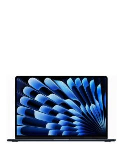 Apple MacBook Air (M2, 2023) 15-inch with 8-core CPU And 10-core GPU, 512GB - Midnight