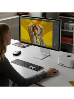 Apple Mac Studio (M2 Max, 2023) with 12-core CPU, 30-core GPU, 512GB SSD - Silver -NARA Computer Shop VHX3F SQ4 0000000035 SILVER SLd