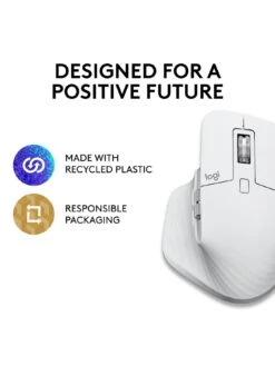 Logitech MX Master 3S For Mac Performance Wireless Mouse - PALE GREY -NARA Computer Shop VI1ZM SQ5 0000000088 NO COLOR SLd1