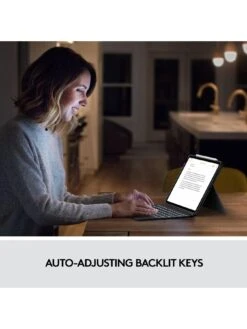 Logitech Combo Touch Case And Keyboard For IPad Air (4th & 5th Generation) - GREY -NARA Computer Shop VI1ZO SQ4 0000000005 GREY SLd