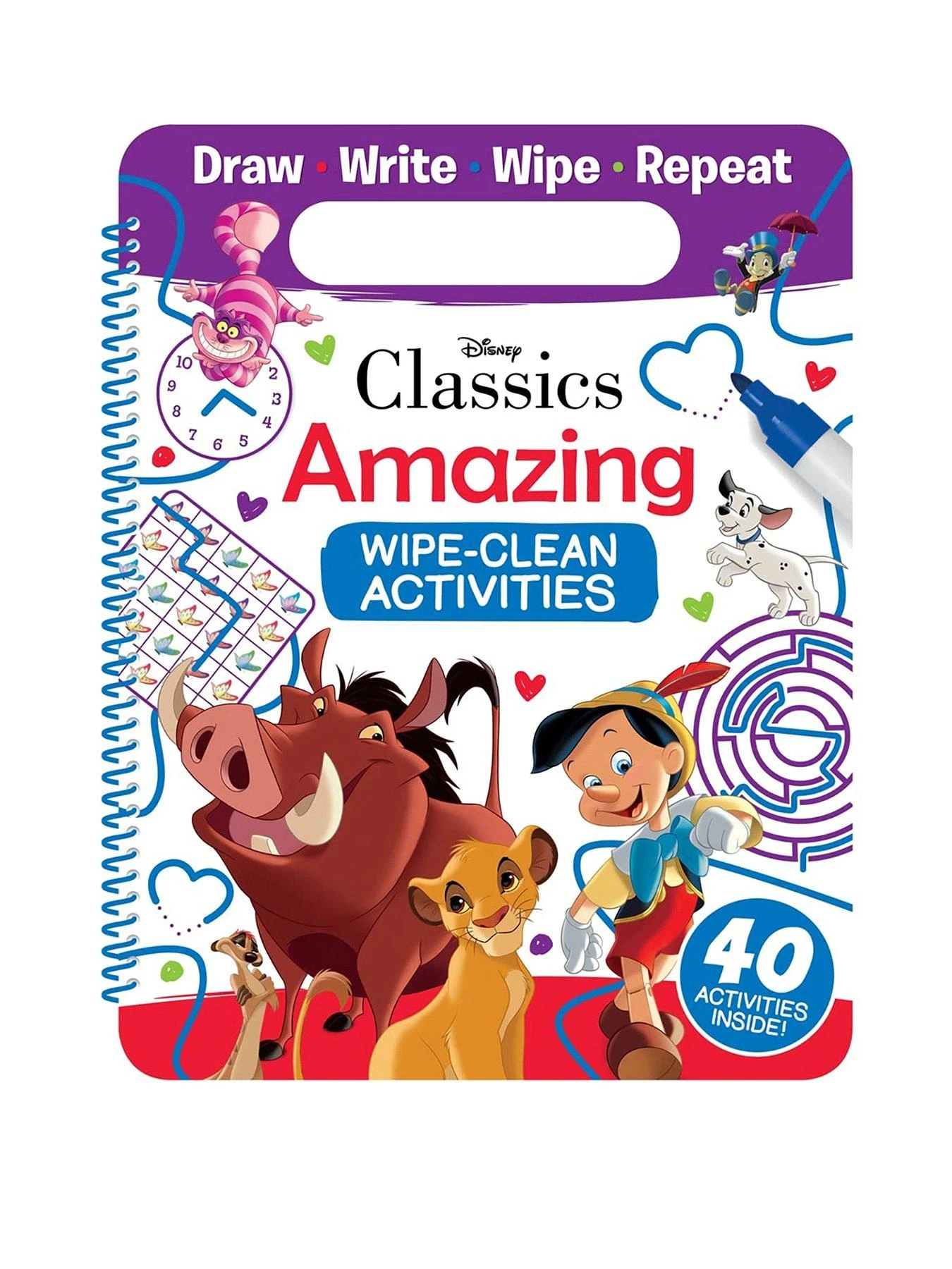 Disney Classics Amazing Wipe-Clean Activities 3 Disney Classics Amazing Wipe-Clean Activities
