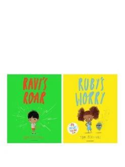 A Big Bright Feelings - Ravi's Roar & Ruby's Worry - 2 Book Set