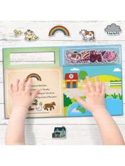 Play Felt Farm Animals & Dinosaurs -NARA Computer Shop VI3LG SQ4 0000000088 NO COLOR SLd1