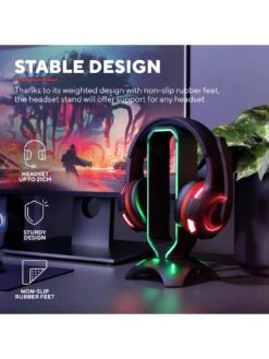 Trust GXT 265 Cintar RGB Headset Stand -NARA Computer Shop VIC4D SQ5 0000000088 NO COLOR SLd1