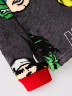 Marvel Children’s All-Over Comic Print Supersoft Fleece Pyjamas - Black -NARA Computer Shop VIDHX SQ5 0000000005 GREY SLd1