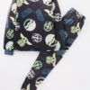 The Mandalorian Grogu Baby Yoda Childrens Fleece Pyjamas - Grey -NARA Computer Shop VIDHY SQ1 0000000005 GREY SLf