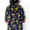 Pokemon Hood Detail Fleece Hooded Blanket - Navy 1 Pokemon Hood Detail Fleece Hooded Blanket - Navy -NARA Computer Shop VIDJU SQ1 0000000048 NAVY SLf
