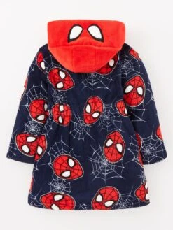 Spiderman Hood Detail Dressing Gown - Navy -NARA Computer Shop VIDL3 SQ3 0000000048 NAVY SLb