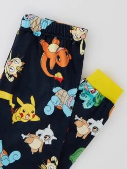 Pokemon All Over Print Fleece Pyjamas - Grey -NARA Computer Shop VIDLR SQ5 0000000005 GREY SLd1