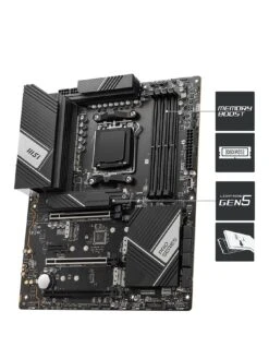 MSI PRO X670 AMD PC Gaming Motherboard -NARA Computer Shop VIH0G SQ3 0000000004 BLACK SLa