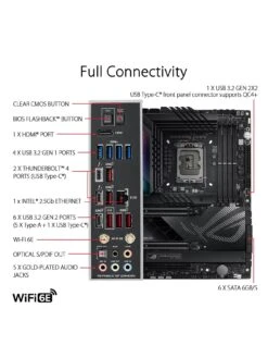 Asus Rog Maximus Z790 Intel PC Gaming Motherboard 9 Asus Rog Maximus Z790 Intel PC Gaming Motherboard -NARA Computer Shop VIH0U SQ4 0000000004 BLACK SLd