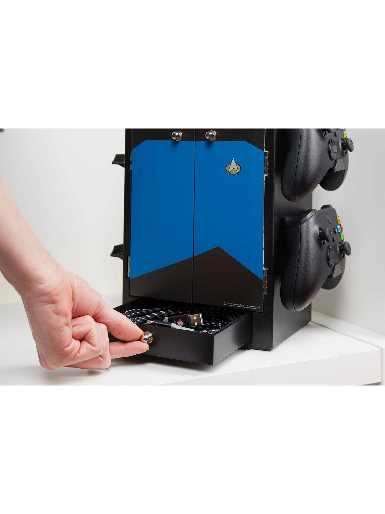 Rubber Road Star Trek Gaming Locker - Blue 7 Rubber Road Star Trek Gaming Locker - Blue - Image 5