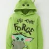 The Mandalorian Baby Yoda Grogu Hood Detail Hoodie