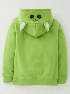 The Mandalorian Baby Yoda Grogu Hood Detail Hoodie -NARA Computer Shop VIJG1 SQ3 0000000047 GREEN SLb