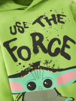 The Mandalorian Baby Yoda Grogu Hood Detail Hoodie -NARA Computer Shop VIJG1 SQ5 0000000047 GREEN SLd1