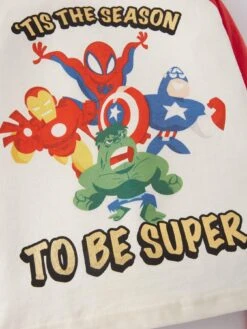 Marvel Avengers Christmas Pyjamas - Red -NARA Computer Shop VIJGI SQ4 0000000017 RED SLd