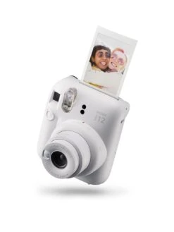 Fujifilm Instax Mini 12 Instant Camera With 20 Shot Film Pack - Clay White -NARA Computer Shop VIKDI SQ3 0000000013 WHITE SLa