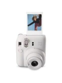 Fujifilm Instax Mini 12 Instant Camera With 20 Shot Film Pack - Clay White -NARA Computer Shop VIKDI SQ4 0000000013 WHITE SLd