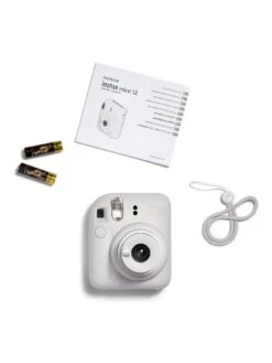 Fujifilm Instax Mini 12 Instant Camera With 20 Shot Film Pack - Clay White -NARA Computer Shop VIKDI SQ5 0000000013 WHITE SLd1