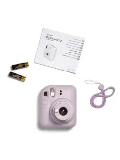 Fujifilm Instax Mini 12 Instant Camera With 40 Shot Film Pack - Lilac Purple -NARA Computer Shop VIKDO SQ5 0000000039 PURPLE SLd1