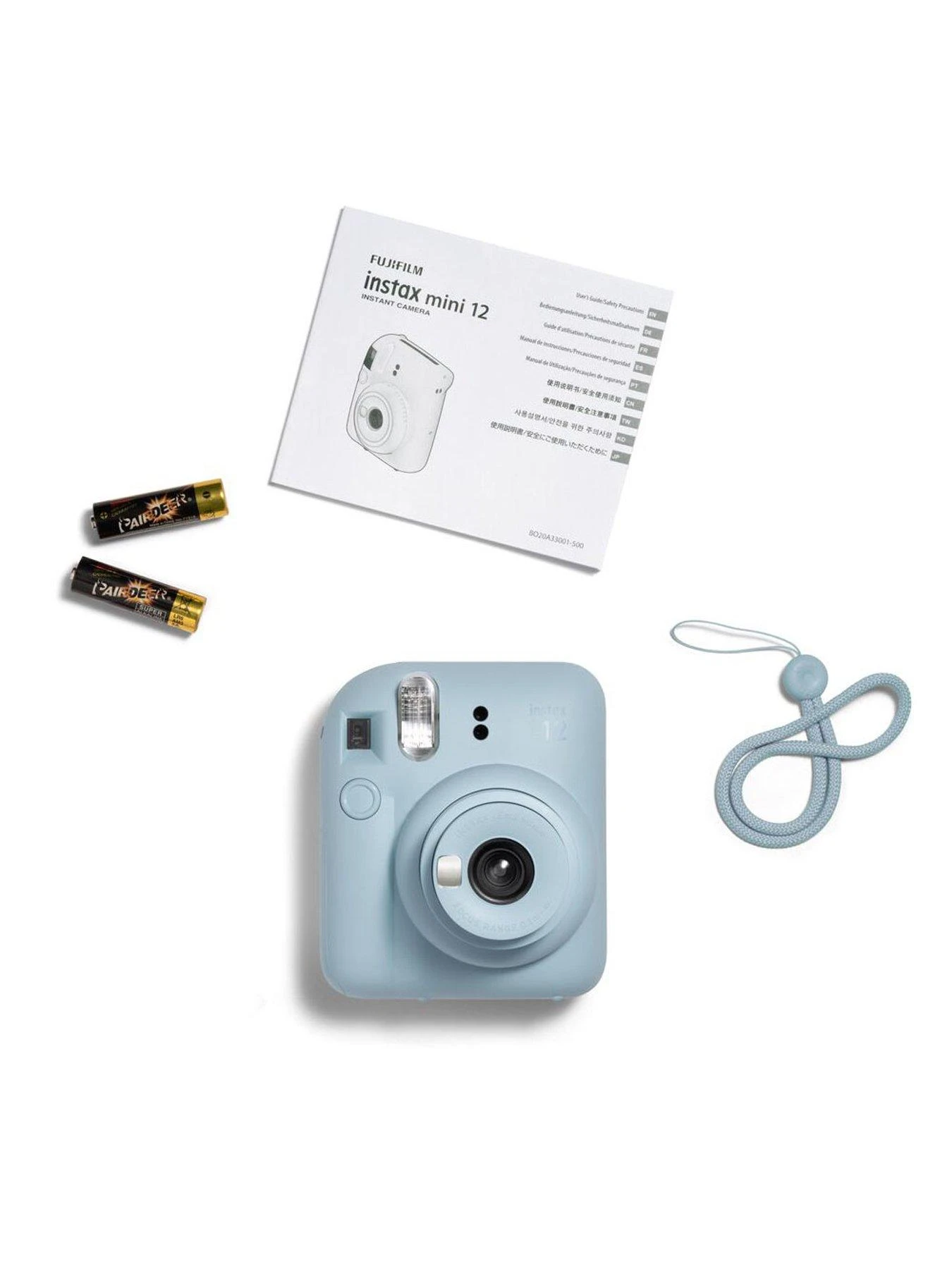 Fujifilm Instax Mini 12 Instant Camera - Pastel Blue 7 Fujifilm Instax Mini 12 Instant Camera - Pastel Blue - Image 5