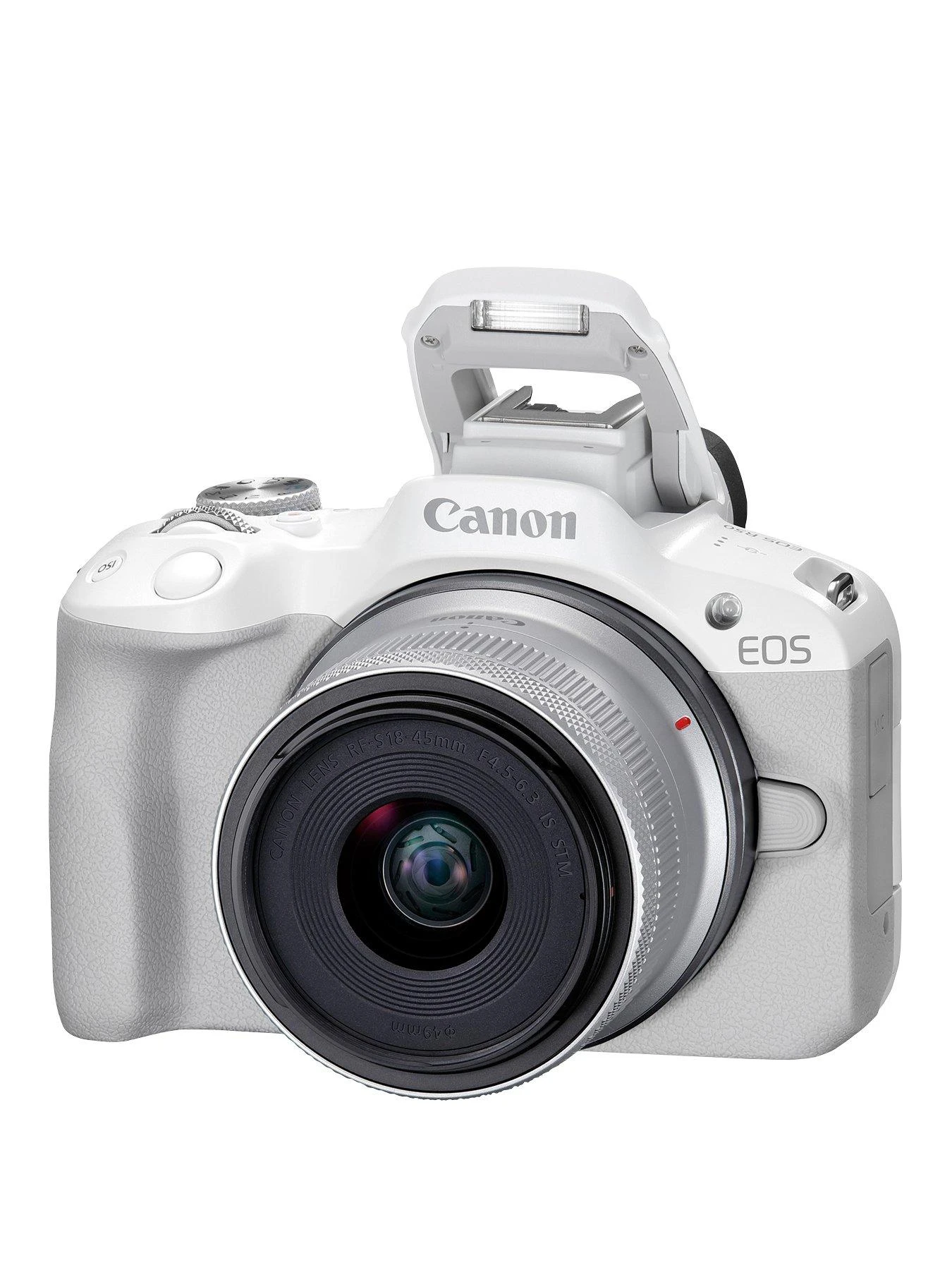 Canon® Canon EOS R50 APS-C Mirrorless Camera Inc RF-S 18-45mm Lens - White 5 Canon® Canon EOS R50 APS-C Mirrorless Camera Inc RF-S 18-45mm Lens - White - Image 3