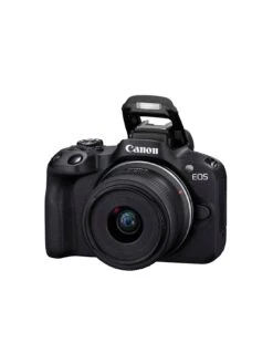 Canon® Canon EOS R50 APS-C Mirrorless Camera Inc RF-S 18-45mm+ RF-S 55-210mm Lens -NARA Computer Shop VIMGG SQ4 0000000004 BLACK SLd