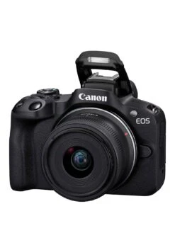 Canon® Canon EOS R50 APS-C Mirrorless Camera Inc RF-S 18-45mm Lens - Black -NARA Computer Shop VIMGH SQ3 0000000004 BLACK SLa