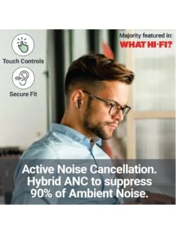 Majority Tru 2 ANC Earphones Black -NARA Computer Shop VIQNB SQ4 0000000004 BLACK SLd