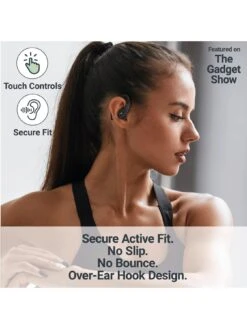 Majority Tru Sport TWS Earphones Black -NARA Computer Shop VIQNC SQ4 0000000004 BLACK SLd